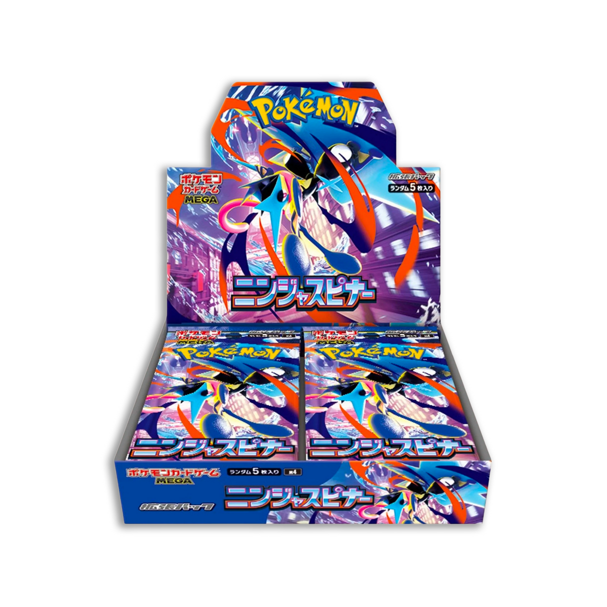 Display Box Pokémon Ninja Spinner M4