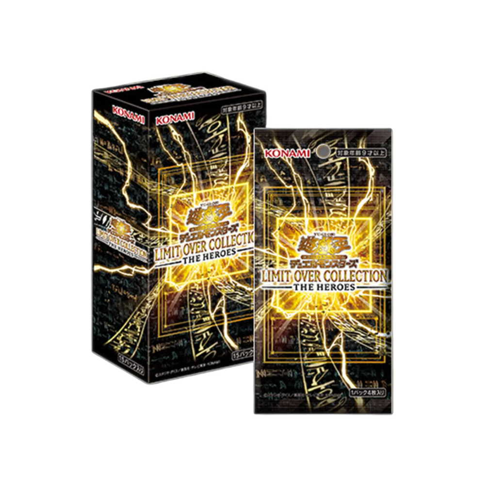 Display Box Yu-Gi-Oh! OCG Limit Over Collection - The Heroes