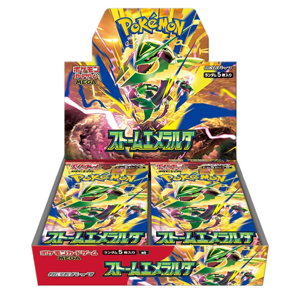 Display Box Pokémon MEGA Storm Emeralda
