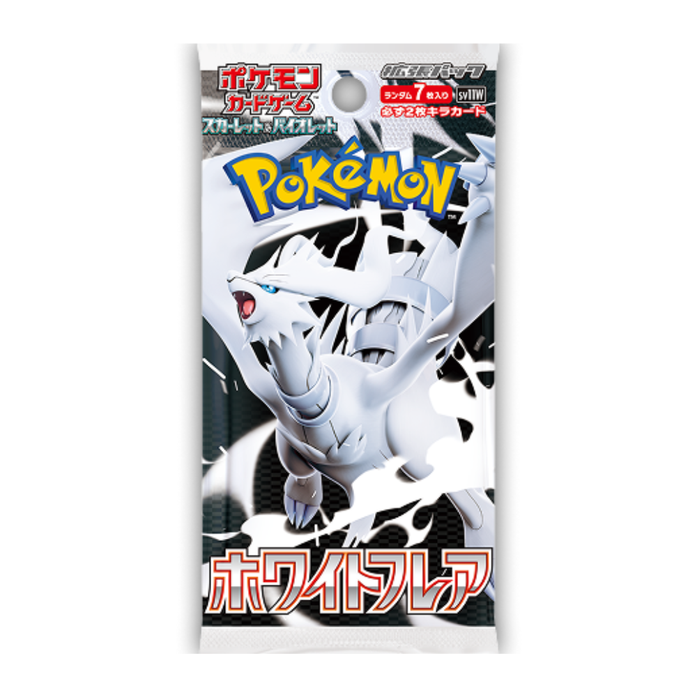 Pokémon TCG White Flare Sv11W Booster Box En Coreano – 20 Sobres De 7 Cartas Con Protección De Envío