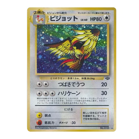 Carte Pokémon Wizard Roucarnage 018
