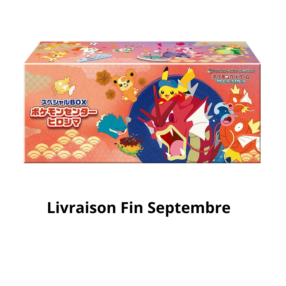 Coffret Pokémon Center Hiroshima Promo
