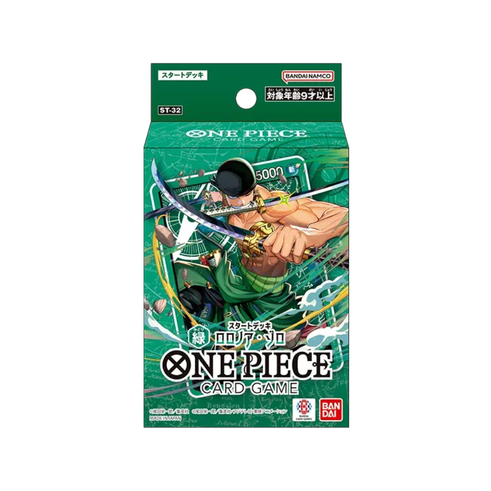 Deck Starter Vert Roronoa Zoro ST-32