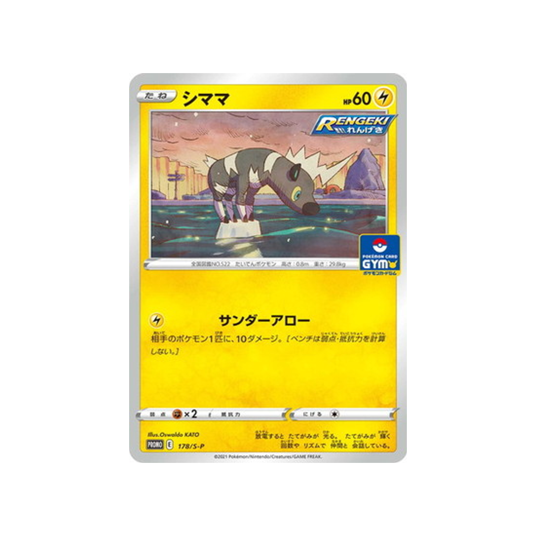 zébribon-carte-pokemon-Carte Promo Épée et Bouclier-s-p-178-S-P