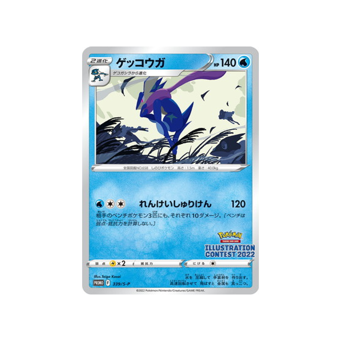 amphinobi-carte-pokemon-Carte Promo Épée et Bouclier-s-p-339-S-P