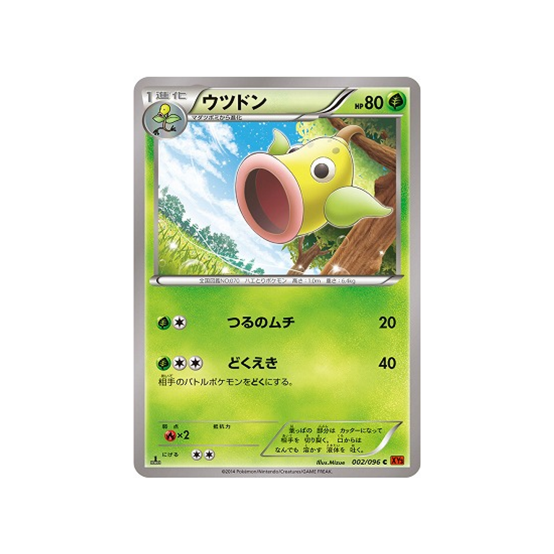 boustiflor-carte-pokemon-Poing Levant-xy3-002-096