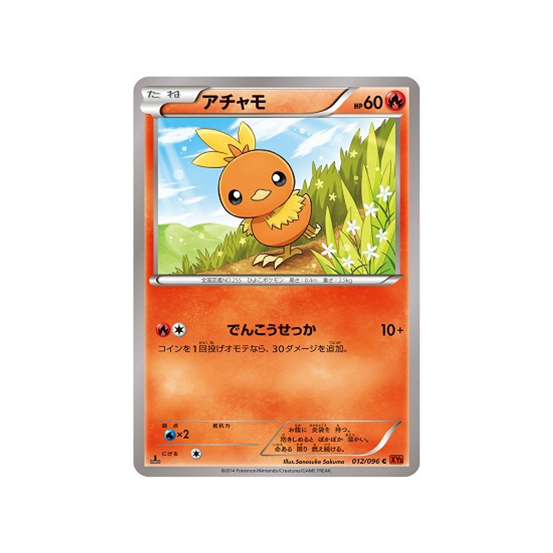 poussifeu-carte-pokemon-Poing Levant-xy3-012-096