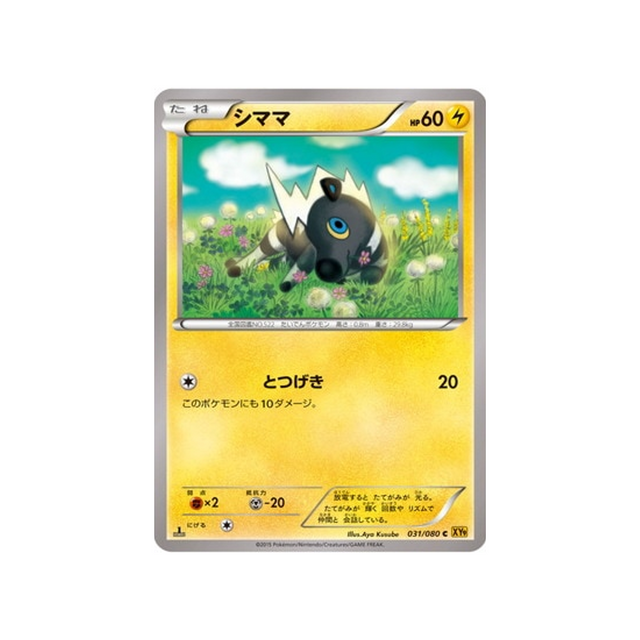 zébribon-carte-pokemon-La Colère du Ciel-xy9-031-080