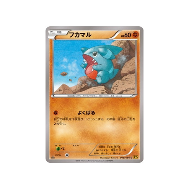 griknot-carte-pokemon-La Colère du Ciel-xy9-049-080