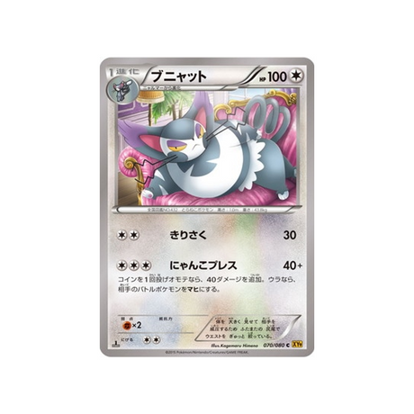 chaffreux-carte-pokemon-La Colère du Ciel-xy9-070-080