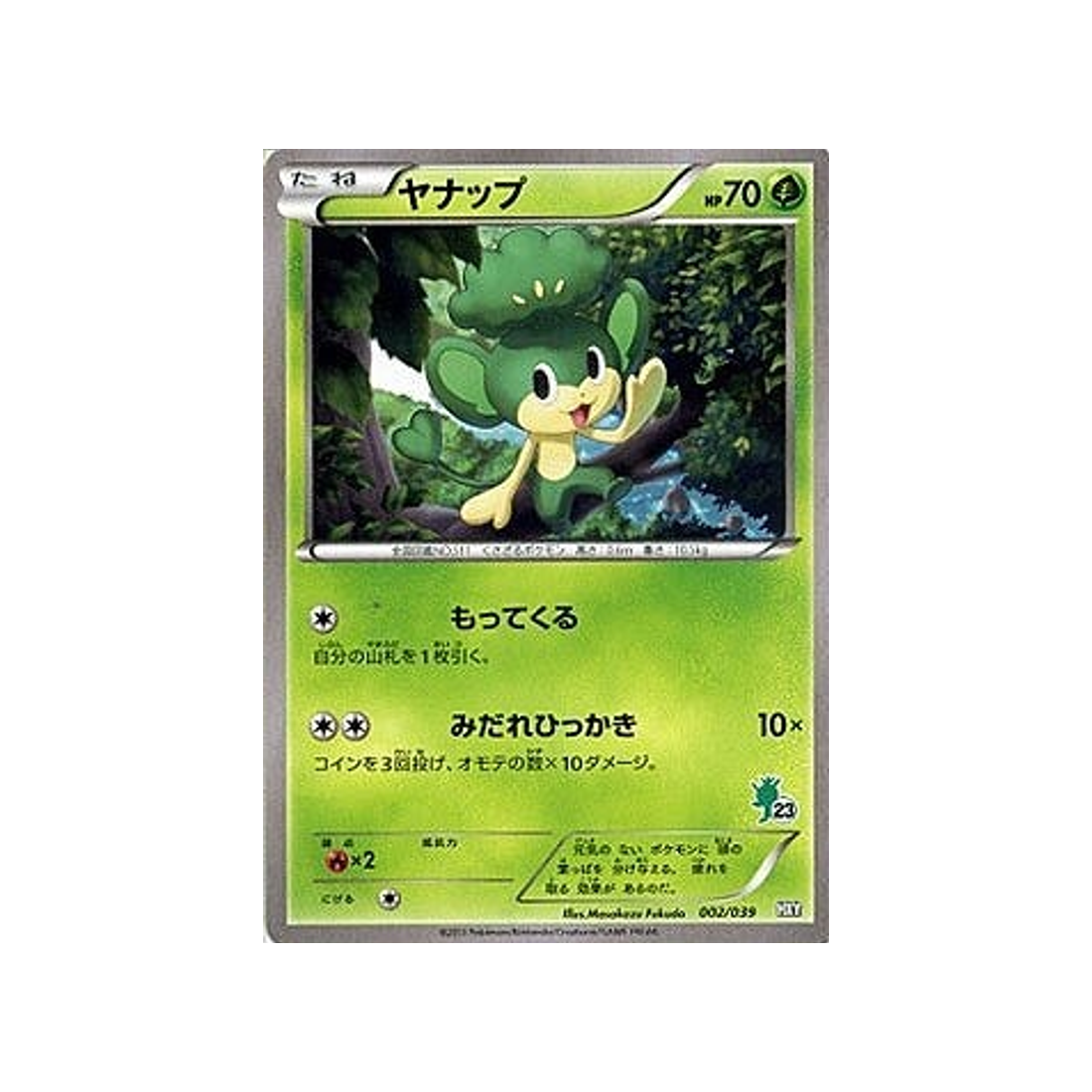 feuillajou-carte-pokemon-XY Beginning-hxy-002-039