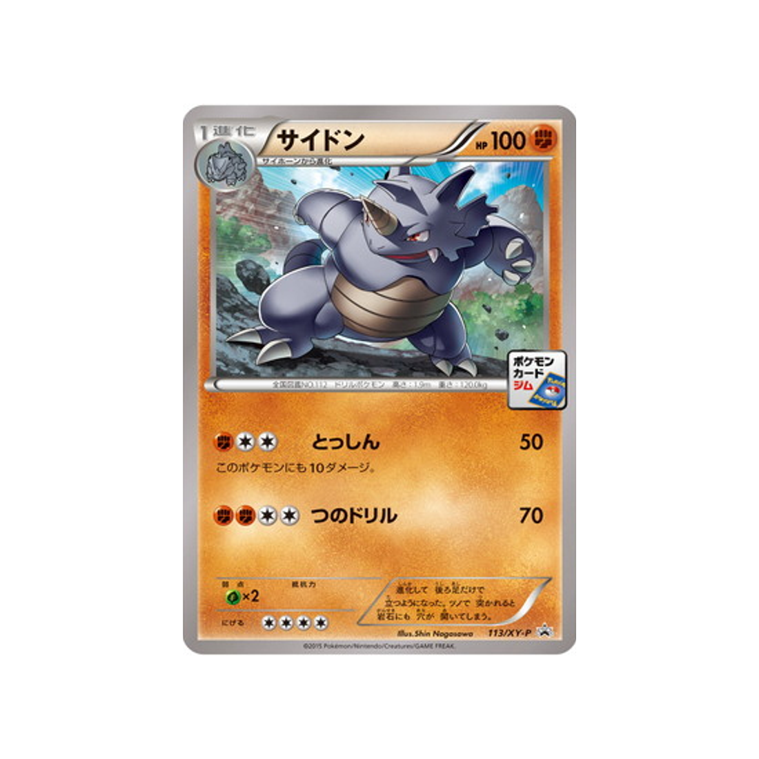 rhinoféros-carte-pokemon-Carte Promo XY-xy-p-113-298