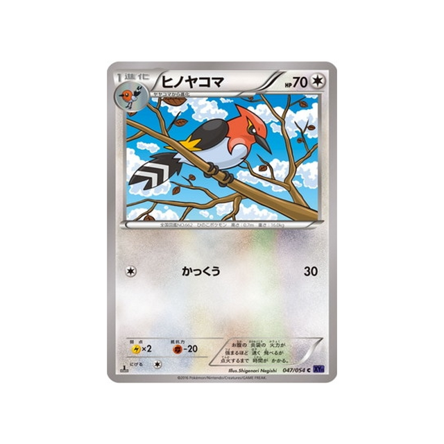 braisillon-carte-pokemon-Guerrier Explosif-xy11g-047-054