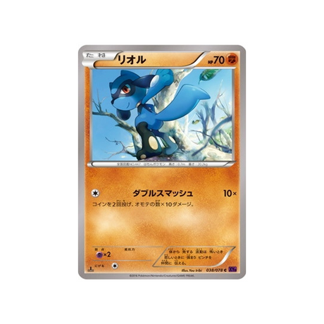 riolu-carte-pokemon-L'éveil du Super Roi-xy10-038-078