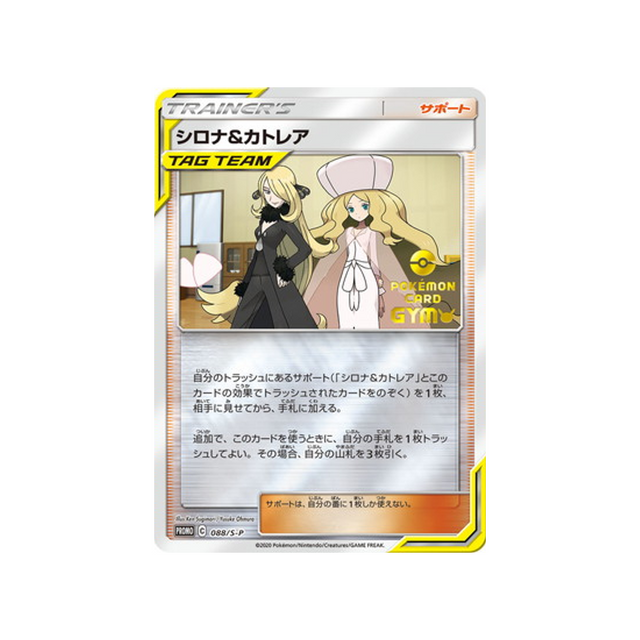 cynthia-et-percila-carte-pokemon-Carte Promo Épée et Bouclier-s-p-088-S-P