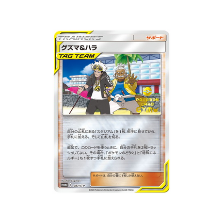 guzma-et-pectorius-carte-pokemon-Carte Promo Épée et Bouclier-s-p-087-S-P