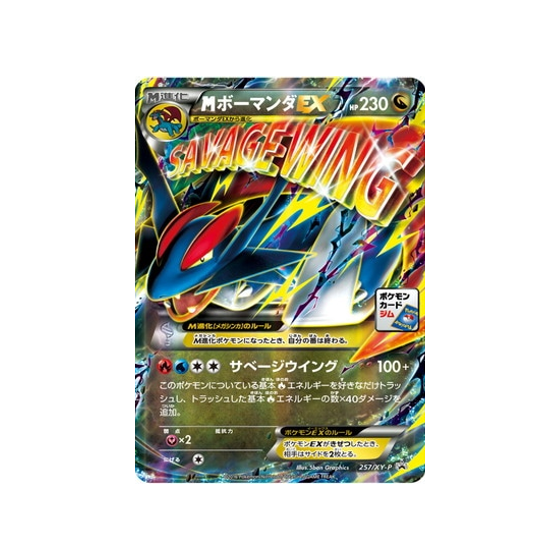 msalamence-ex-carte-pokemon-Carte Promo XY-xy-p-257-298