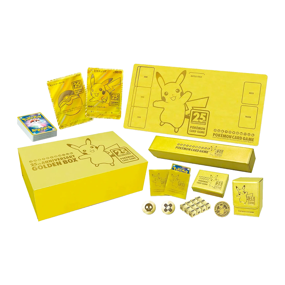 Coffret Pokémon 25ème Anniversaire Golden Box