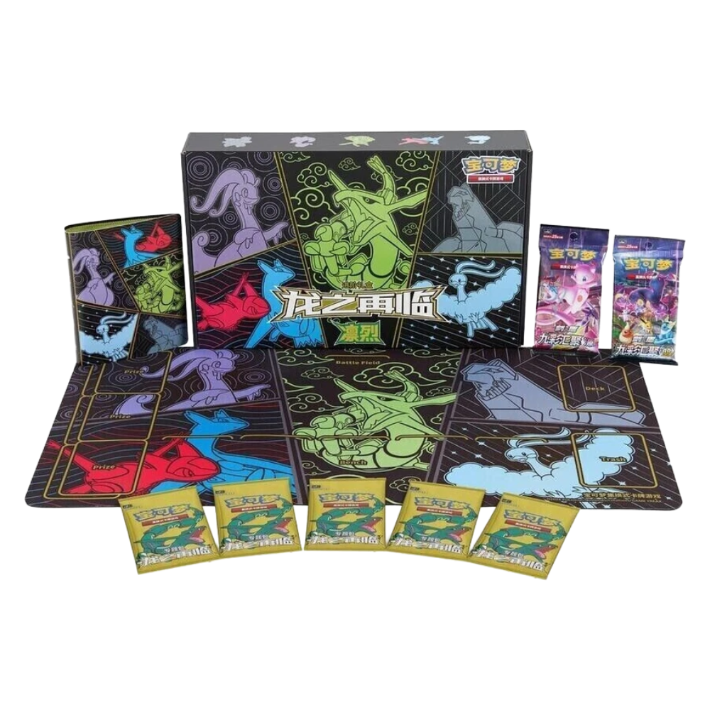 Coffret Return of the Dragon Rayquaza (CSFM1) – Pokémon Chinois