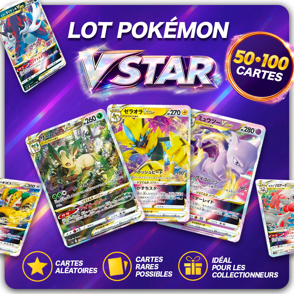 Lot Carte Pokémon VSTAR