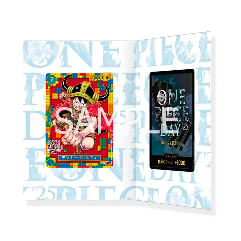 Set de cartes premium "ONE PIECE DAY 25"