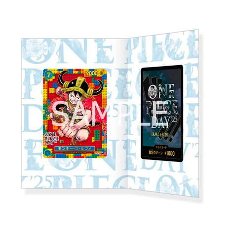 Set de cartes premium "ONE PIECE DAY 25"