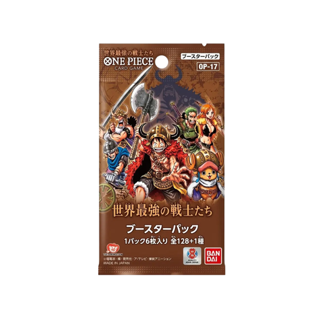 Display One Piece Card Game – Les Guerriers les Plus Forts du Monde OP-17