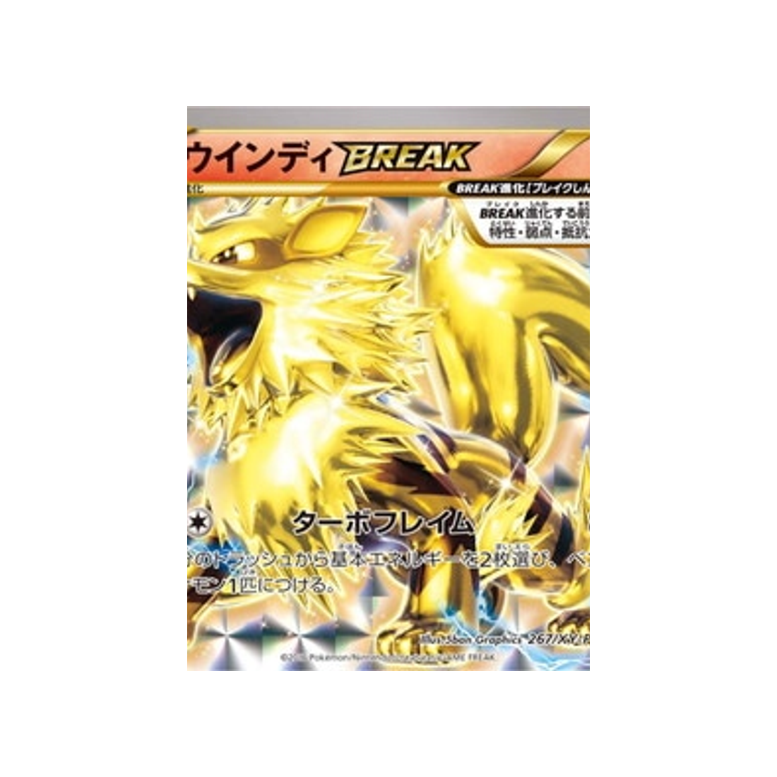 arcanine-break-carte-pokemon-Carte Promo XY-xy-p-267-298