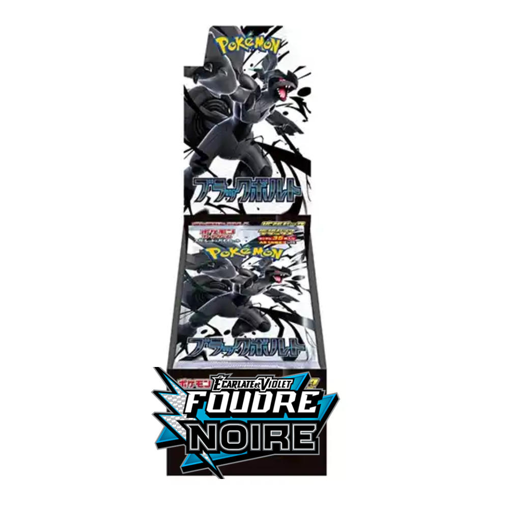 Display Box Pokémon Foudre Noire Deluxe