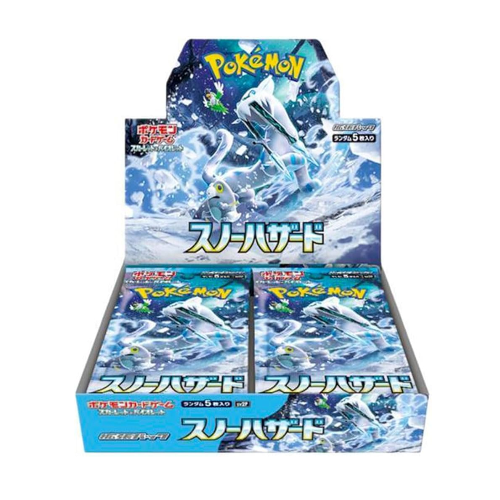 Display Box Pokémon Écarlate & Violet Snow Hazard