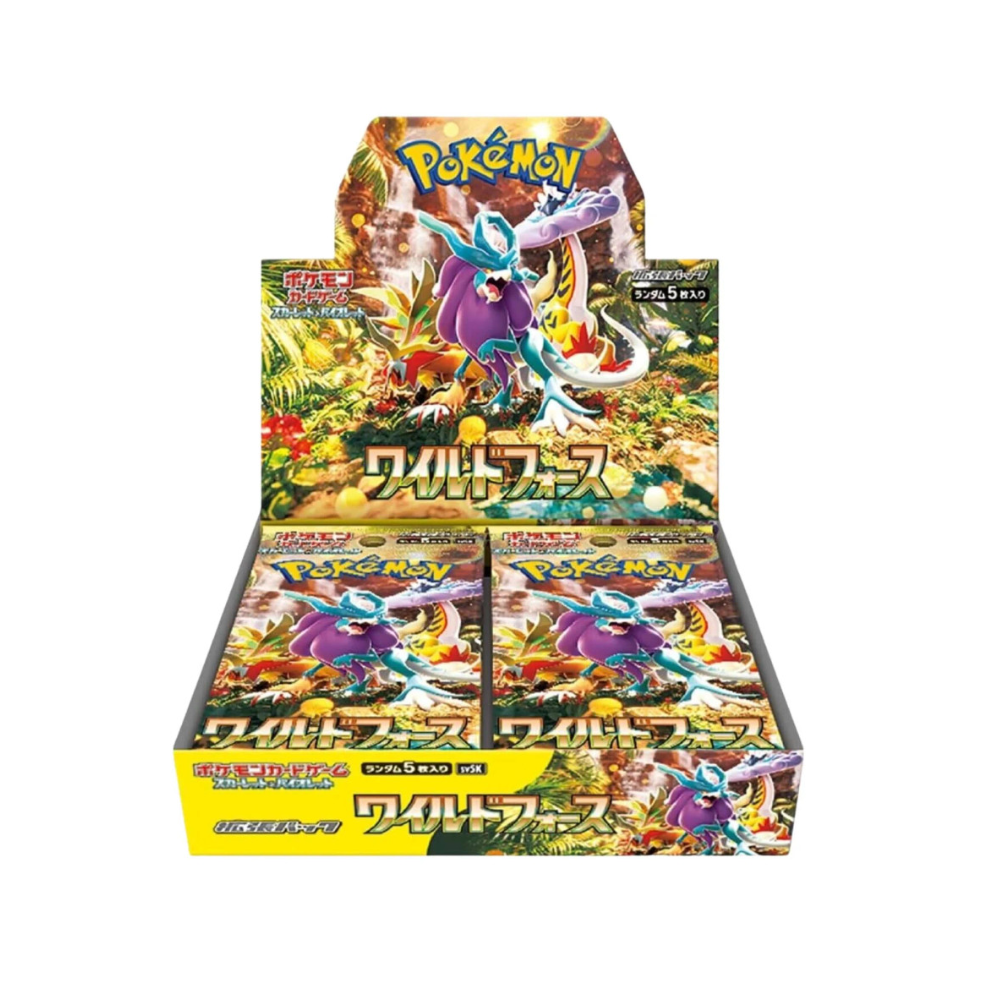 Display Box Pokémon Wild Force