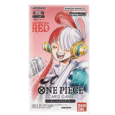 Booster Pack One Piece Deck tutoriel du film One Piece : RED