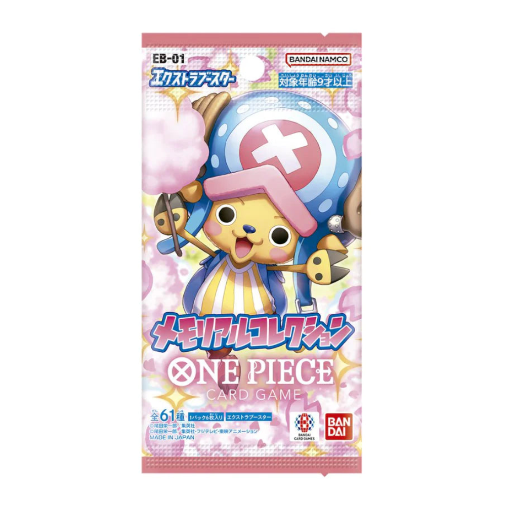 Booster Pack One Piece Extra Booster Memorial Collection EB-01