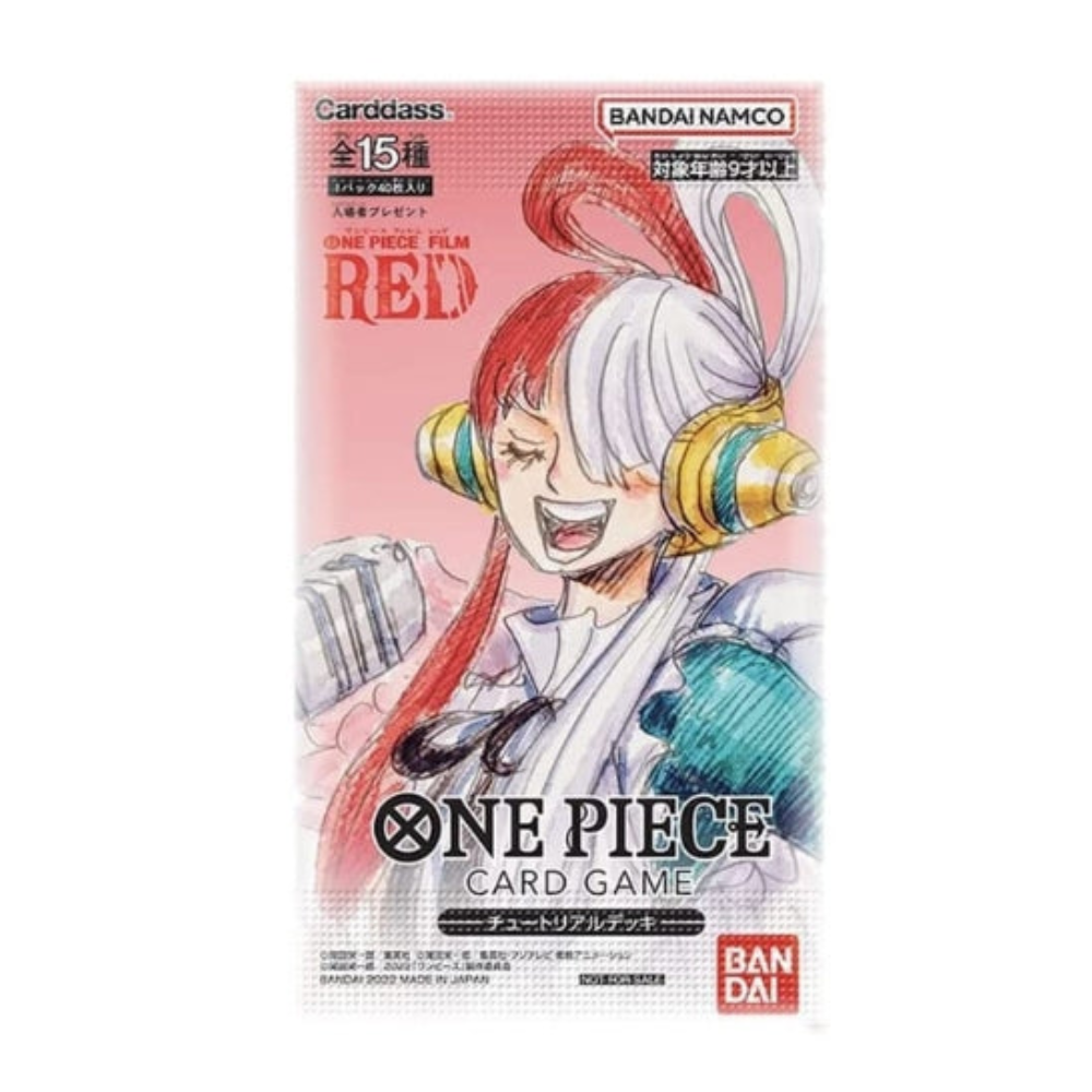 Booster Pack One Piece Deck tutoriel du film One Piece : RED