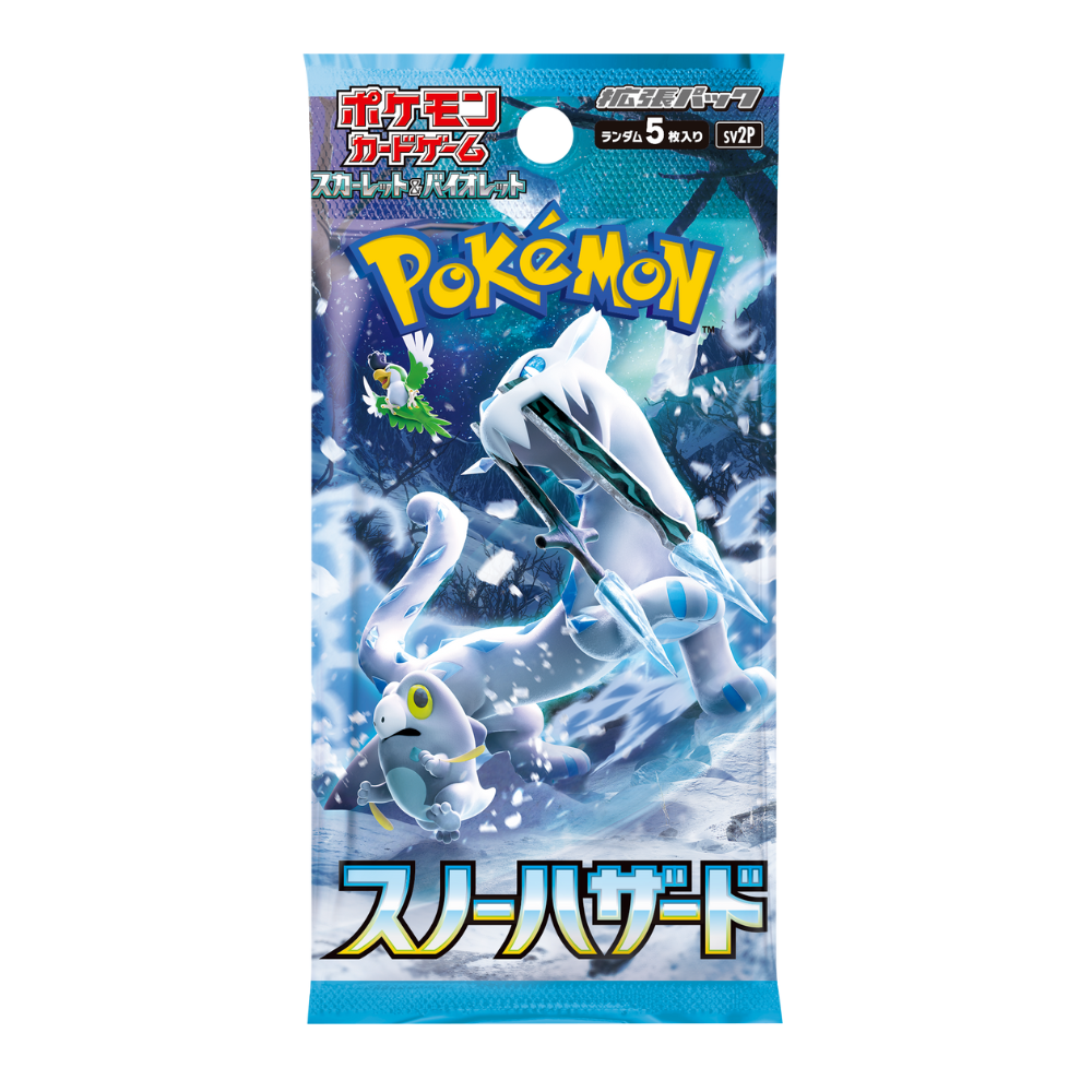 Booster Pack Pokémon Écarlate & Violet Snow Hazard