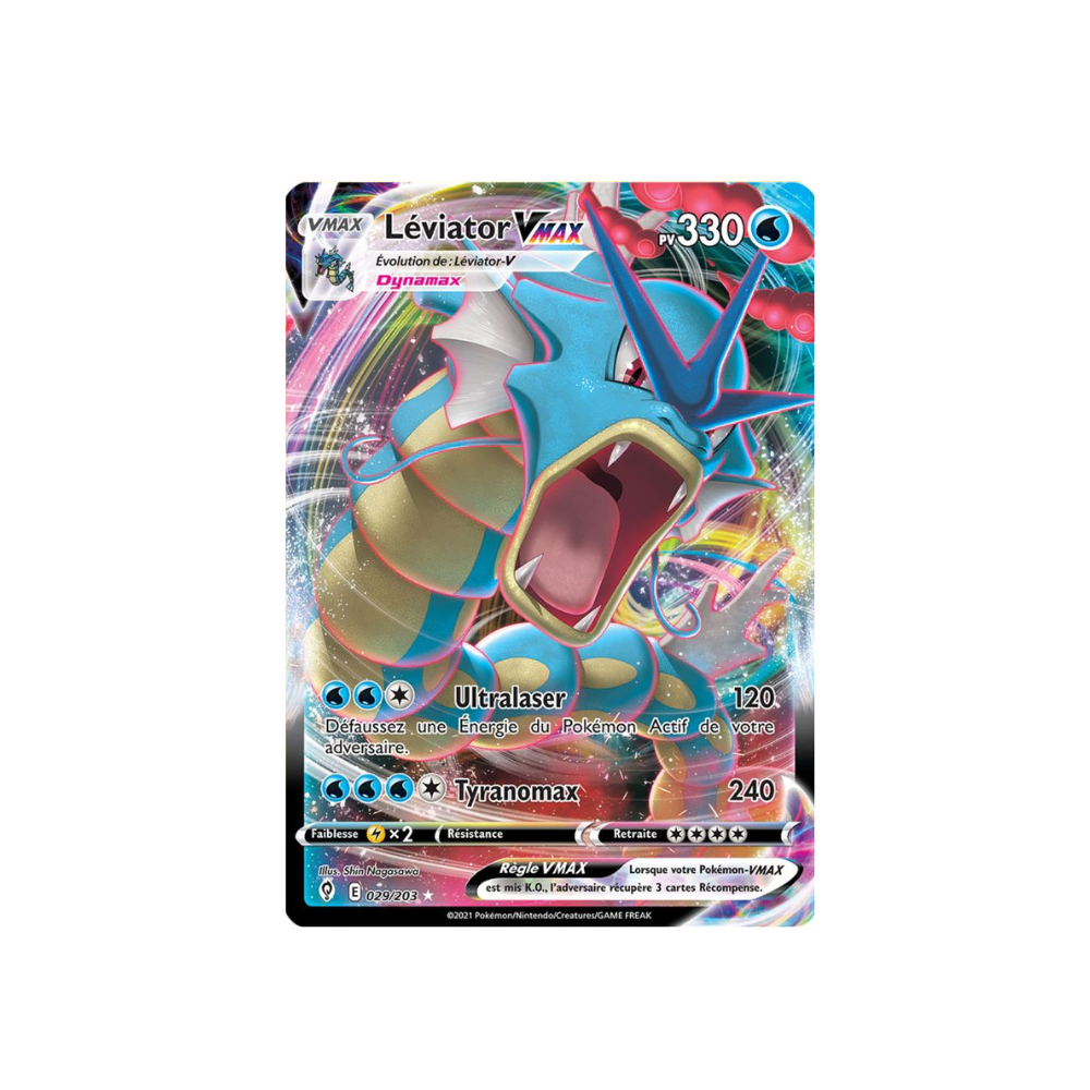 Pokémon Card Evolution Celeste FR 029/203: Gyarados Vmax 