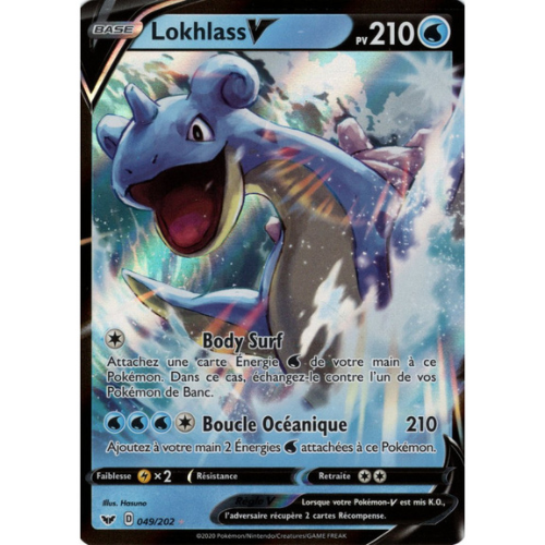 Carte Pokémon EB01 049/202 Lokhlass V FR