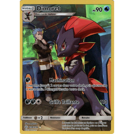 Carte Pokémon SL12 238/236 Dimoret - Soleil et Lune Eclipse Cosmique