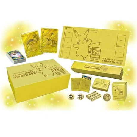 Coffret Pokémon 25ème Anniversaire Golden Box