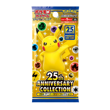 Booster Pikachu 25 anniversaire Pokémon