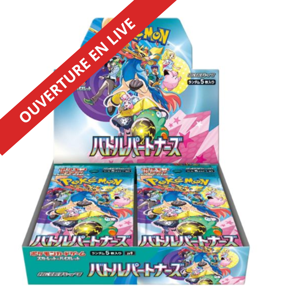 Display Box Pokémon Battle Partners - 🔥 Live Box Break