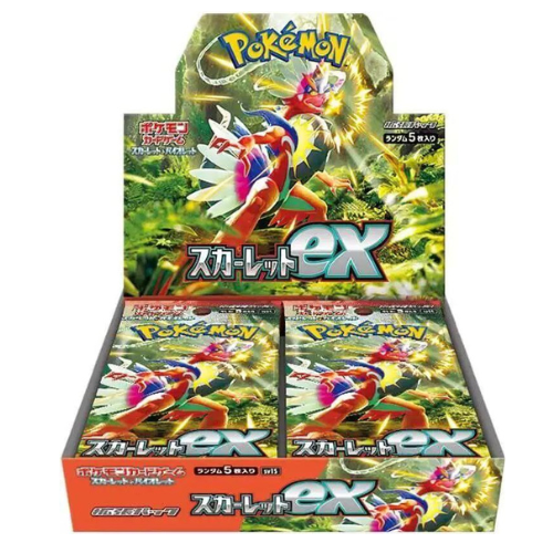 Display Box Pokémon Écarlate EX