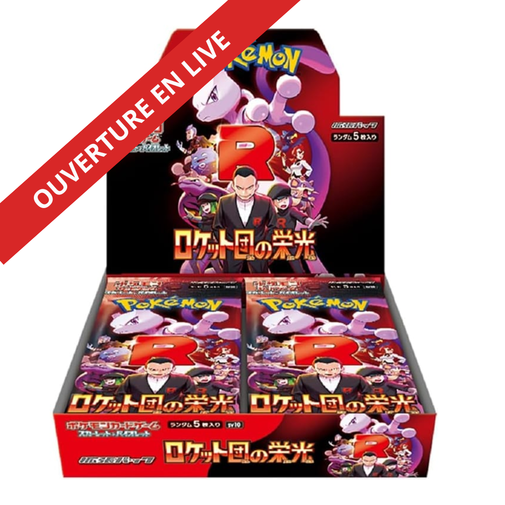 Box The Glory of Team Rocket - 🔥 Live Box Break