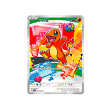 Carte Pokémon Promo Chinoise 30e Anniversaire 1er Starters 002/30th-P : Salamèche